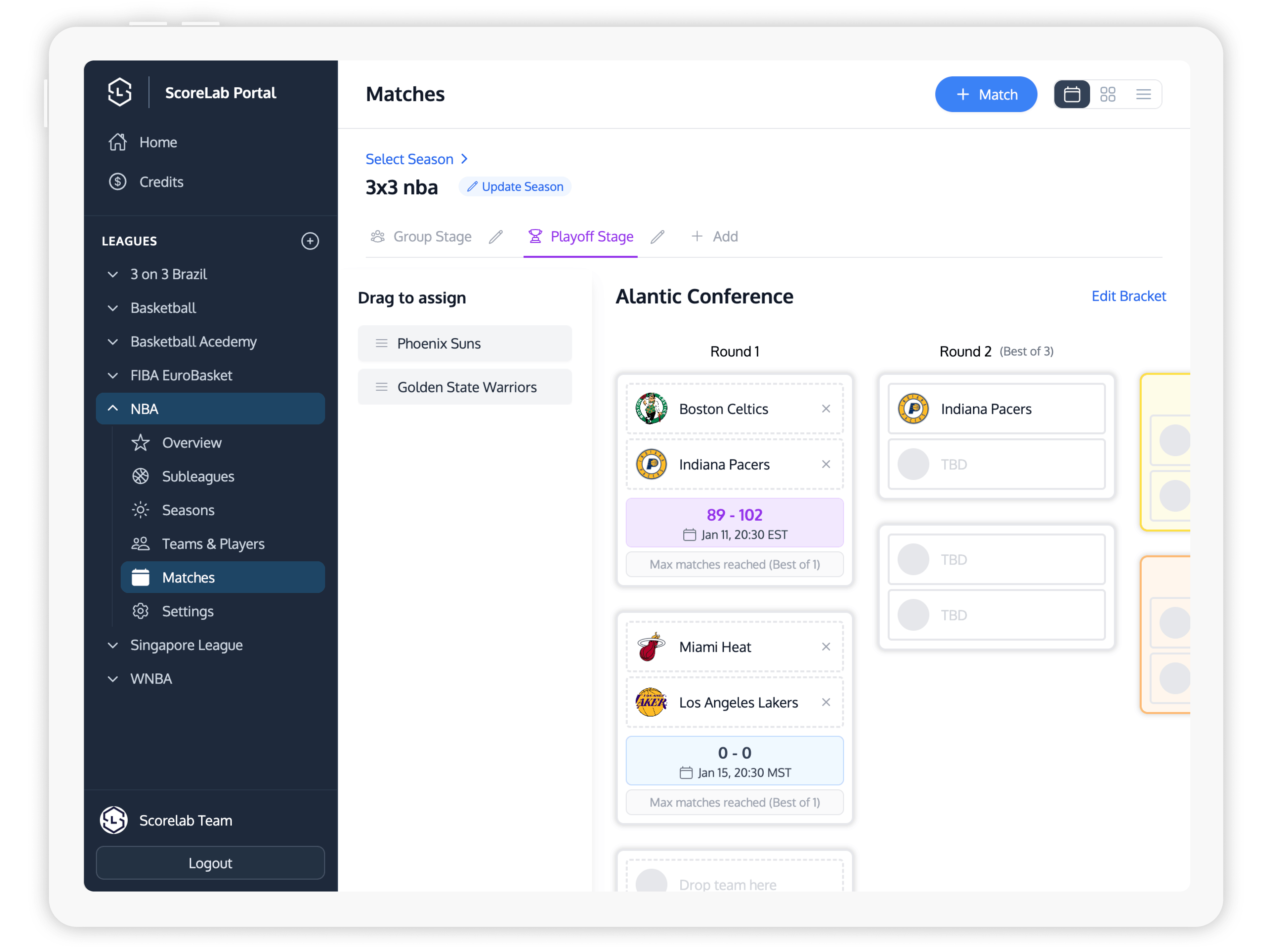 Match Scheduler