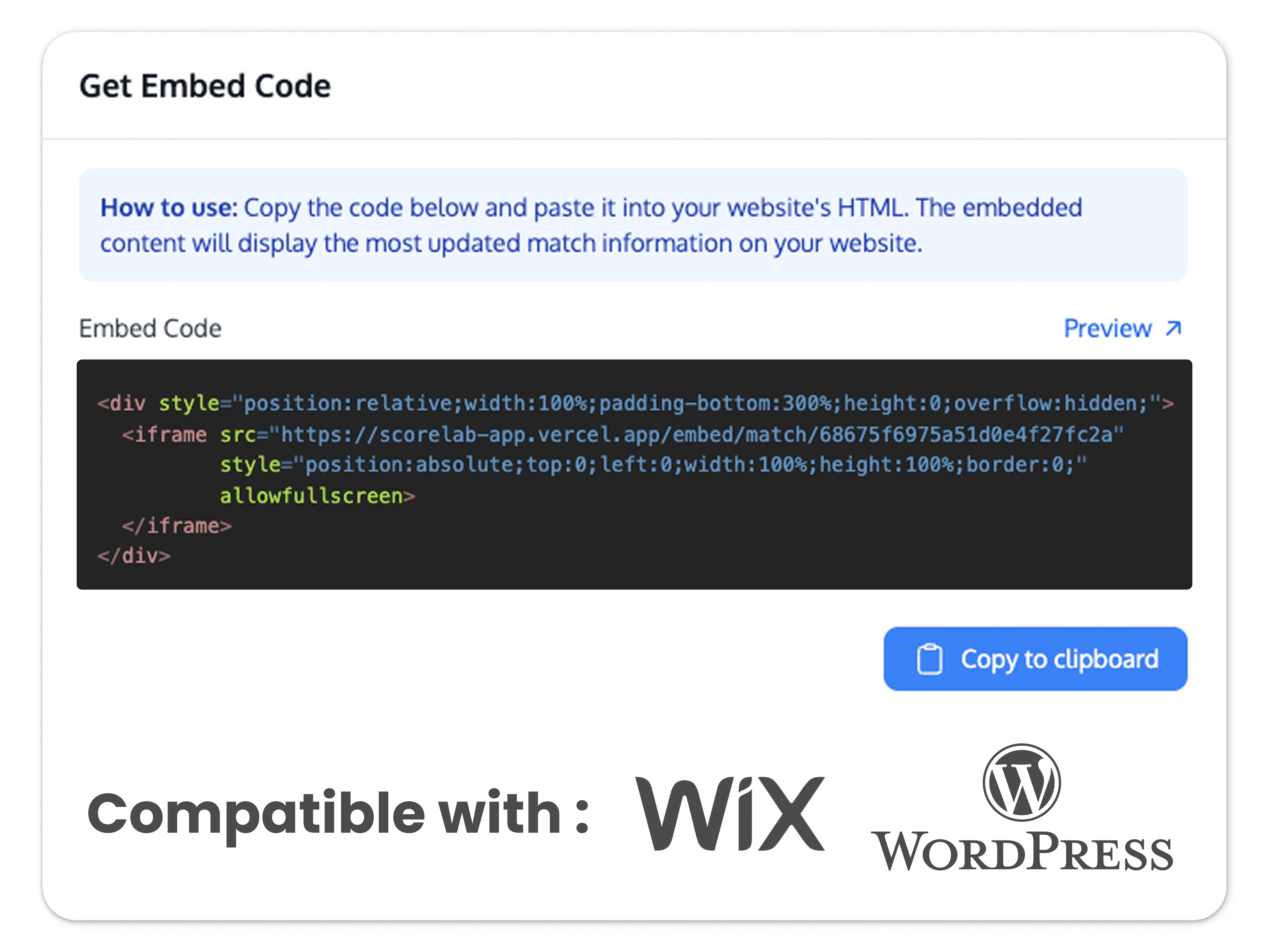 One-Click Embed Image